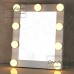 LED Bulbs Vanity Lighted Hollywood Makeup with Dimmer Stage Beauty Mirror   201953990866